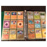 Binder of 90 Pokémon trading cards Binder of 90 Pokémon trading cards