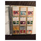 Binder of 90 Pokémon trading cards Binder of 90 Pokémon trading cards