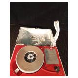 GE Solid State vintage record player in case GE Solid State vintage record player in case