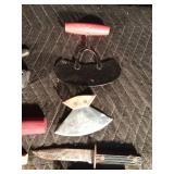 Lot of knives and letter openers including Remington, Gerber-Flayer, and Bowie brands Lot of knives and letter openers including Remington, Gerber-Flayer, and Bowie brands