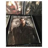 5 Framed movie star posters 5 Framed movie star posters