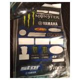 Artic cat faring and Monster Yamaha stickers Artic cat faring and Monster Yamaha stickers
