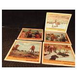 Vintage Cheyenne Autumn Warner Brothers movie posters Vintage Cheyenne Autumn Warner Brothers movie posters