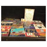 Metal lettuce sign and a lot of vintage labels Metal lettuce sign and a lot of vintage labels