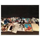 Box of movie stars photos Box of movie stars photos