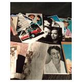 Box of movie stars photos Box of movie stars photos