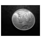 1925 S Peace Silver Dollar