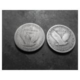 1917 Type 1 & 1929 S Standing Liberty Quarters