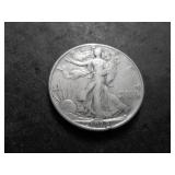 1938 D Walking Liberty Half Dollar