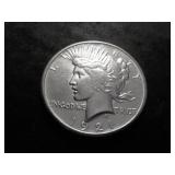 1921 Peace Silver Dollar