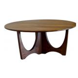Stickley Walnut Grove Round Cocktail Table