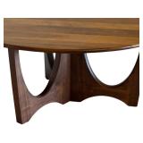 Stickley Walnut Grove Round Cocktail Table