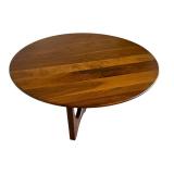 Stickley Walnut Grove Round Cocktail Table