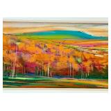 Michael McKee "Aspen Fields" Original Pastel Artwork,  Framed