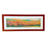 Michael McKee "Aspen Fields" Original Pastel Artwork,  Framed