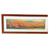 Michael McKee "Aspen Fields" Original Pastel Artwork,  Framed
