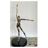 John Jagger Signed Limited Edition Bronze Ballerina Sculpture