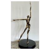 John Jagger Signed Limited Edition Bronze Ballerina Sculpture