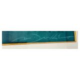 Large Signed Original Abstract Artwork with Bold Colorful Strokes