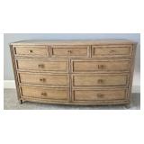 A.R.T. Furniture 9-Drawer Dresser with Square Metal Pulls