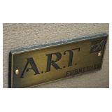 A.R.T. Furniture Wood Nightstand with Marble Top and Drawer