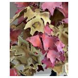 Large Metal Maple Leaf Tree Wall Hanging Decor 35x31 Inches