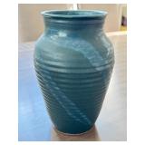 Artisan Pottery Vase Signed