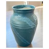 Artisan Pottery Vase Signed