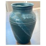 Artisan Pottery Vase Signed