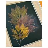 Framed Botanical Artwork by Mary Booker in Maple Frame