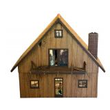 Large Wooden Dollhouse with Accessories and Dolls - Plan Toys and Ryan