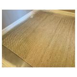 Jute Area Rug 8 ft x 123 in in Very Good Condition