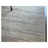 Large Neutral Area Rug 109 x 144 Inches Plush Texture