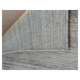 Large Neutral Area Rug 109 x 144 Inches Plush Texture