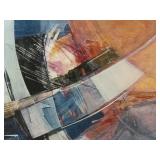 Karen Scharer Signed and Numbered Abstract Print 