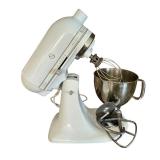 KitchenAid Artisan Stand Mixer with Stainless Steel Bowl and Attachments