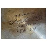 Calphalon Stainless Steel Cookware Set: 3 Qt Saute Pan and 8 Qt Sauce Pot with Lids