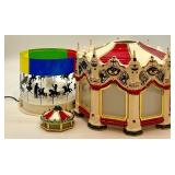 Department 56 Snow Village The Carnival Carousel Animated Music Box