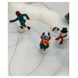 Department 56 Village Animated Skating Pond Holiday Display
