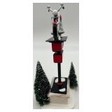 Department 56 Set of 4 Harley-Davidson Motorcycle Holiday Ceramic Figurines