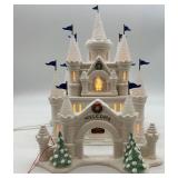 Department 56 Snow Village Snow Carnival Ice Palace Lighted Castle with Box