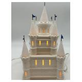 Department 56 Snow Village Snow Carnival Ice Palace Lighted Castle with Box