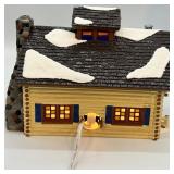 Department 56 Snow Village Birch Run Ski Chalet Lighted House