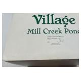 Department 56 Village Mill Creek Pond Winter Scene Figurine
