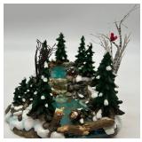 Department 56 Village Mill Creek Pond Winter Scene Figurine