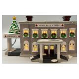 Department 56 Snowy Hills Hospital Lighted Christmas Village Building