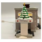Department 56 Snowy Hills Hospital Lighted Christmas Village Building