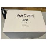 Department 56 Snow Village Airport Ceramic Lighted Building with Box