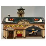 Department 56 Snow Village Airport Ceramic Lighted Building with Box