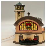Department 56 Snow Village Airport Ceramic Lighted Building with Box